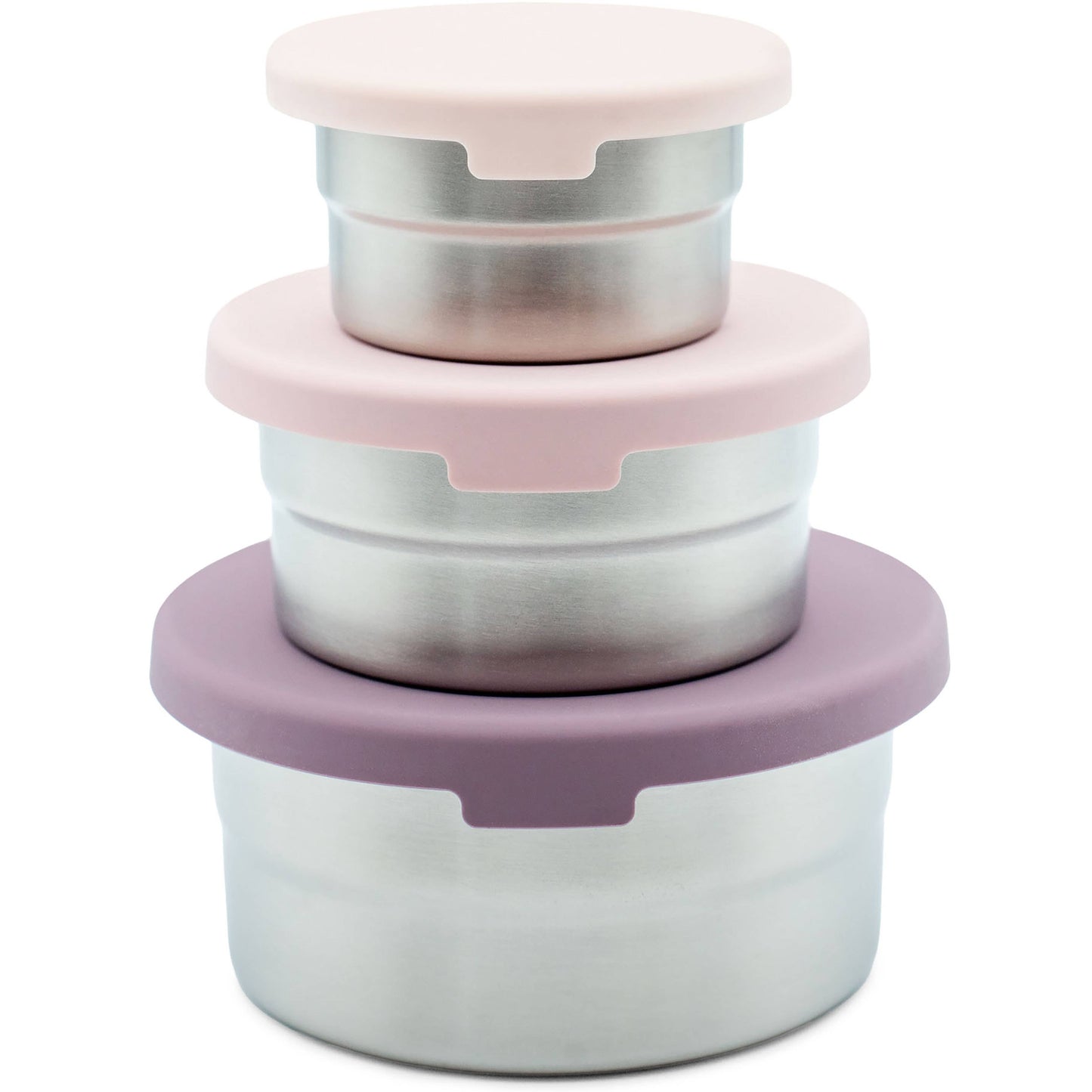 WeeSprout - Stainless Steel Nesting Storage Containers – Set of 3