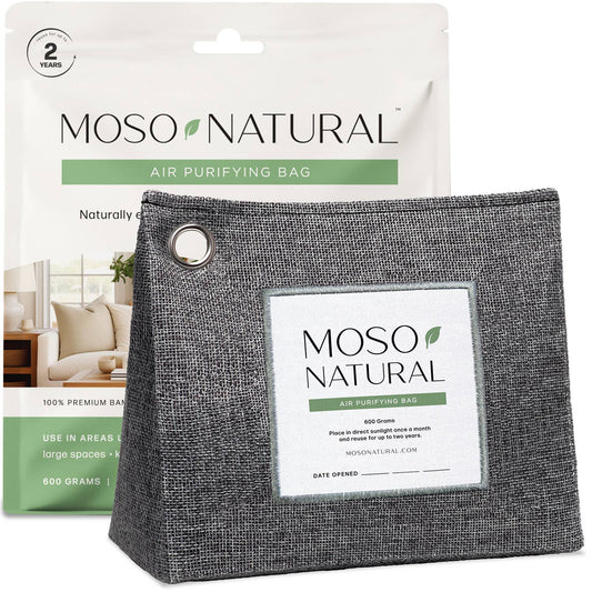 600g Air Purifying Bag for Large Spaces, Bamboo Charcoal