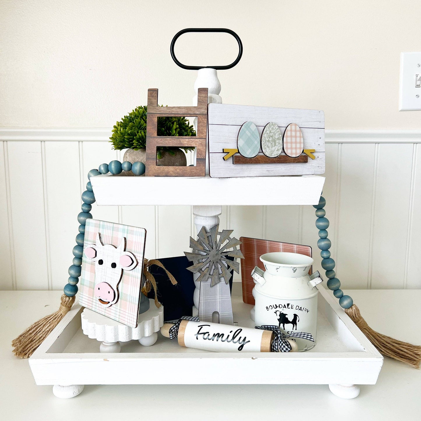 Tiered Tray Set - Farm Fresh DIY wood craft