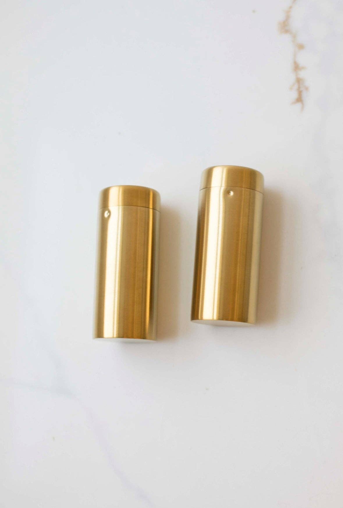 Auric Stainless Steel Salt and Pepper Shakers