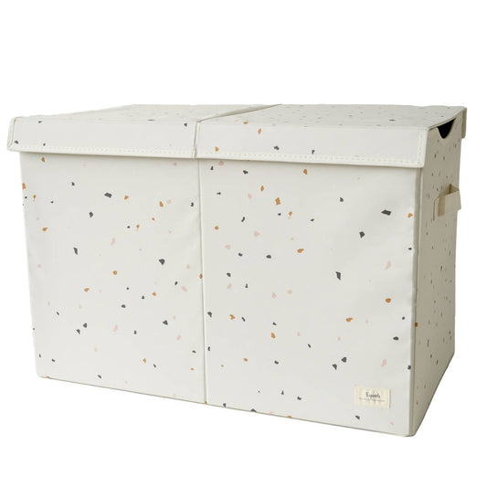 Kids Recycled Fabric Toy Chest - Prints
