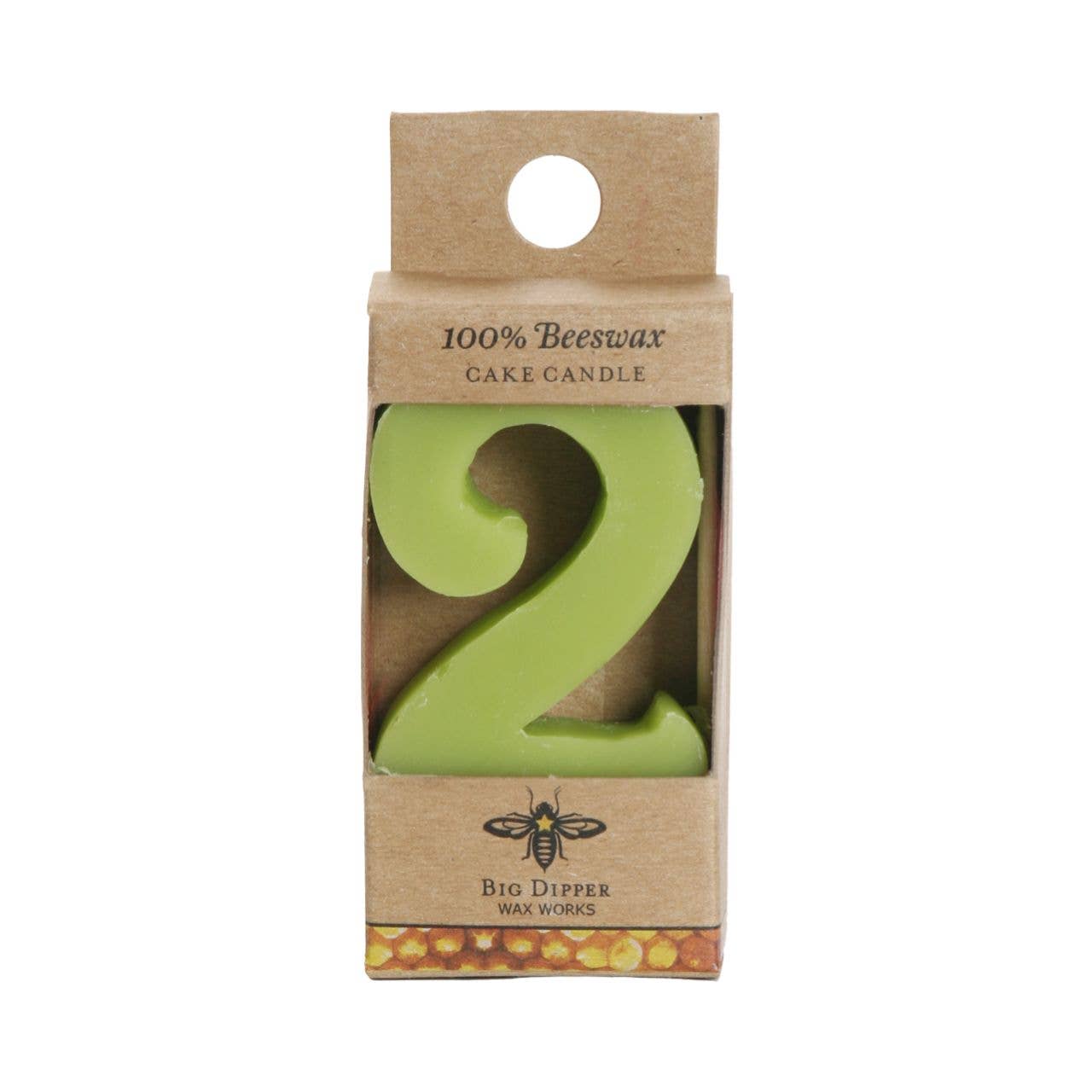 Birthday Cake Candles  Pure Beeswax  Numbers & Shapes