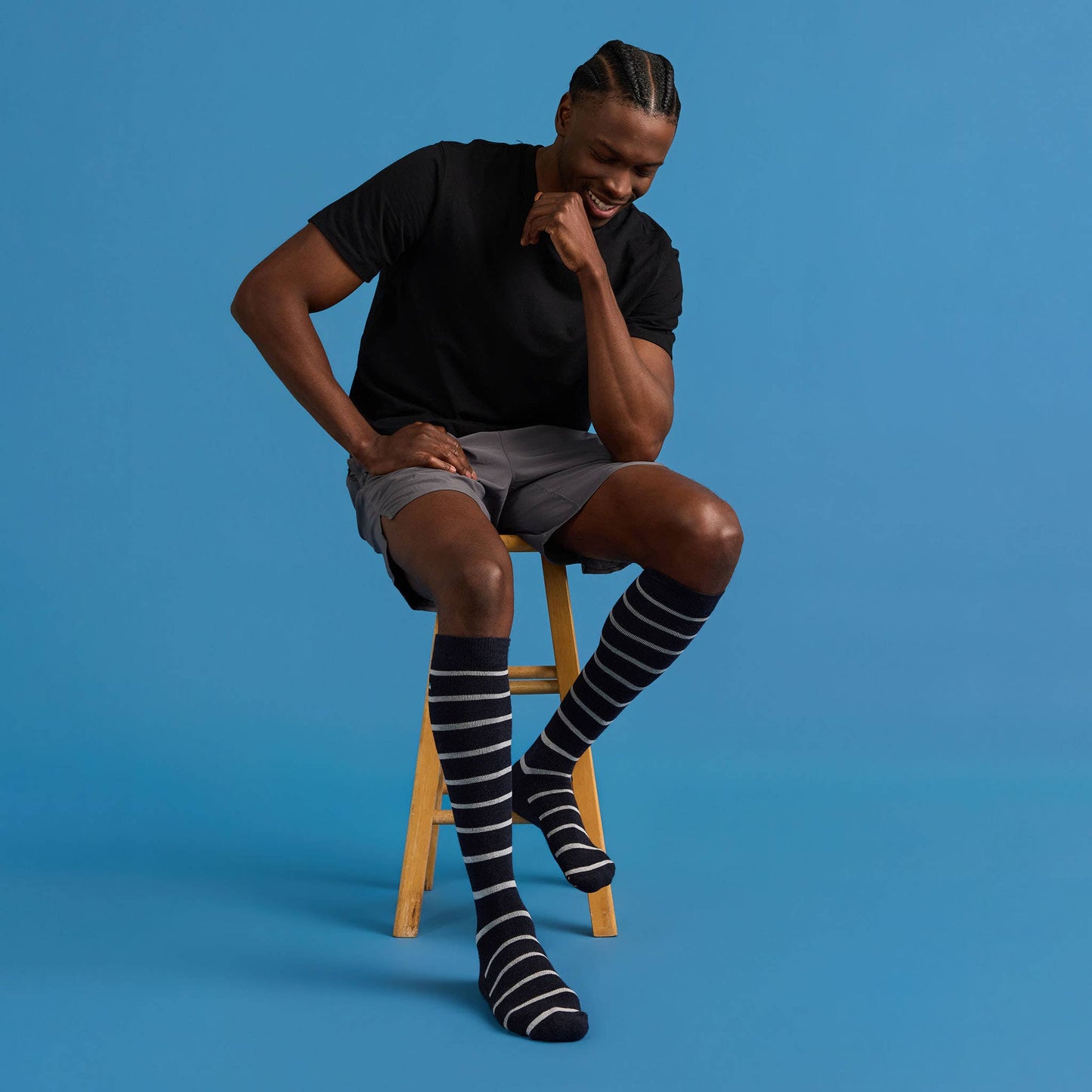 Conscious Step - Compression Socks that Protect Oceans | Striped