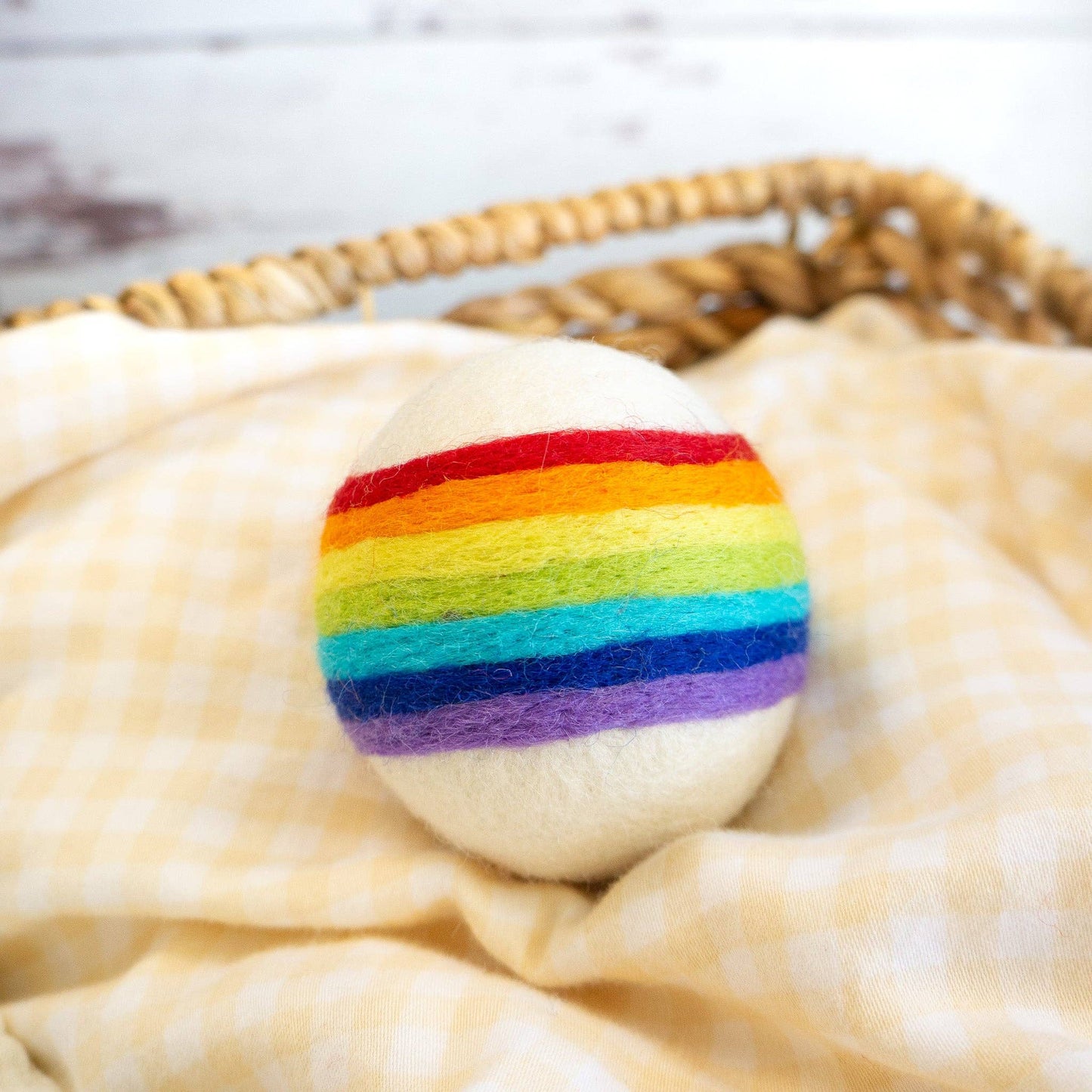 Friendsheep - Classic Rainbow Eco Wool Dryer Ball - Set of 3