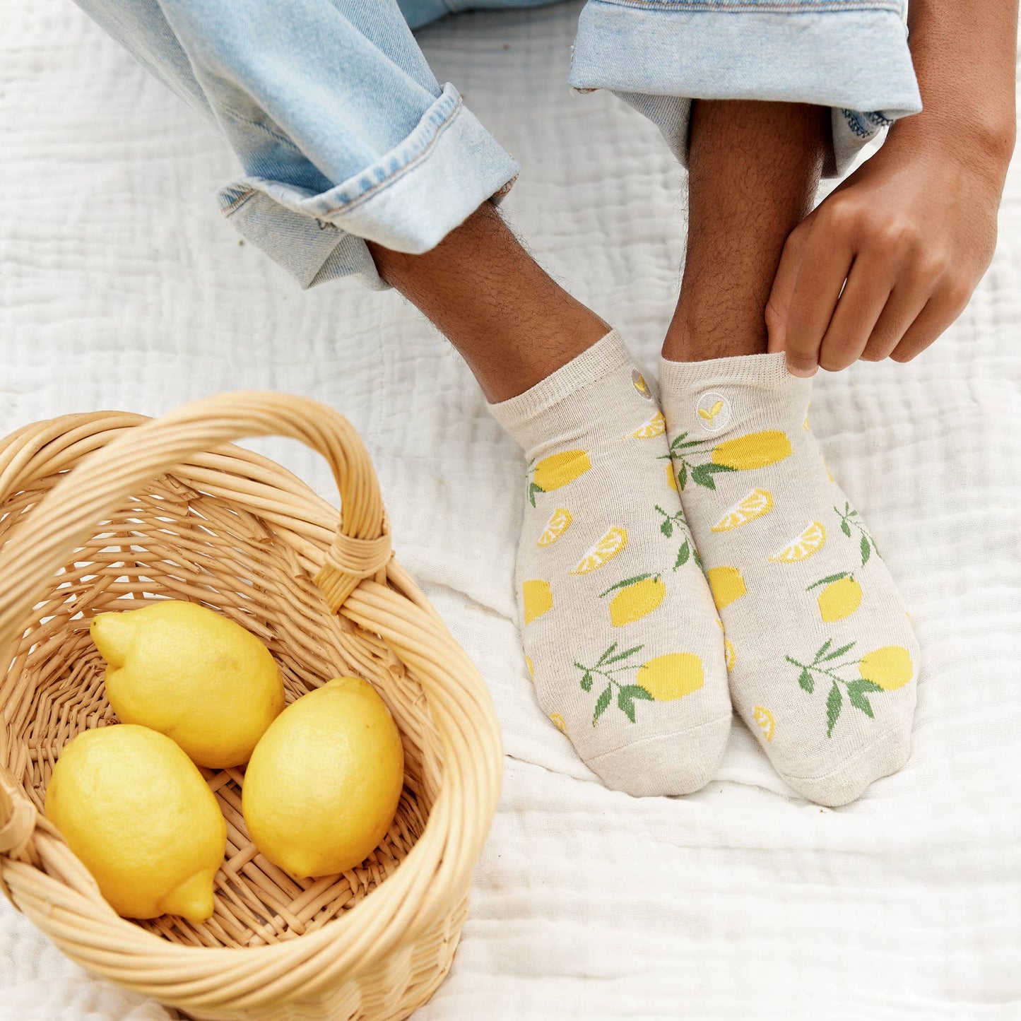 Conscious Step - Ankle Socks that Plant Trees | Lemons - Gifts for Gardeners