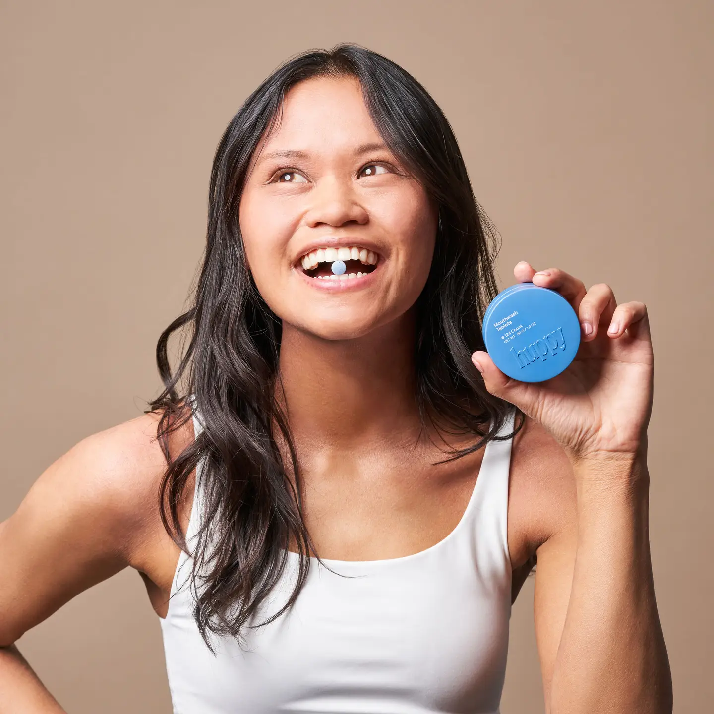 Alcohol-Free & Fluoride-Free Mouthwash Tablets | Refill
