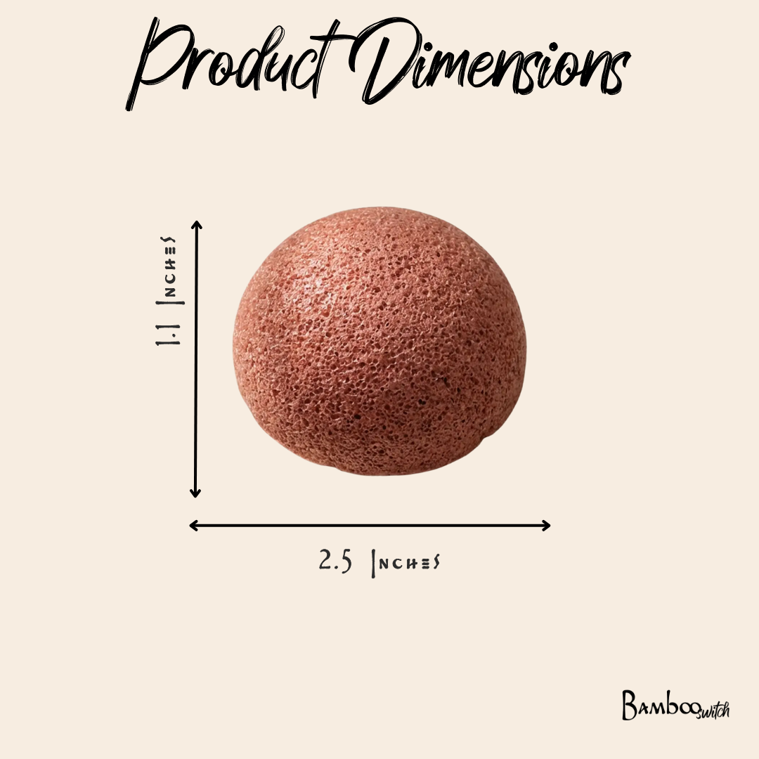 Natural Konjac Facial Cleansing Sponge | Earth Day Best