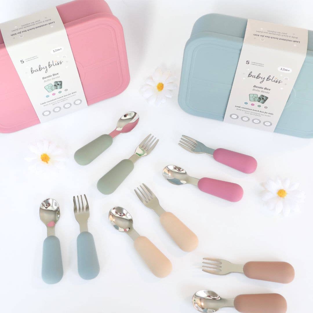 Kids Bento Box, Leak-Proof & 100% Silicone
