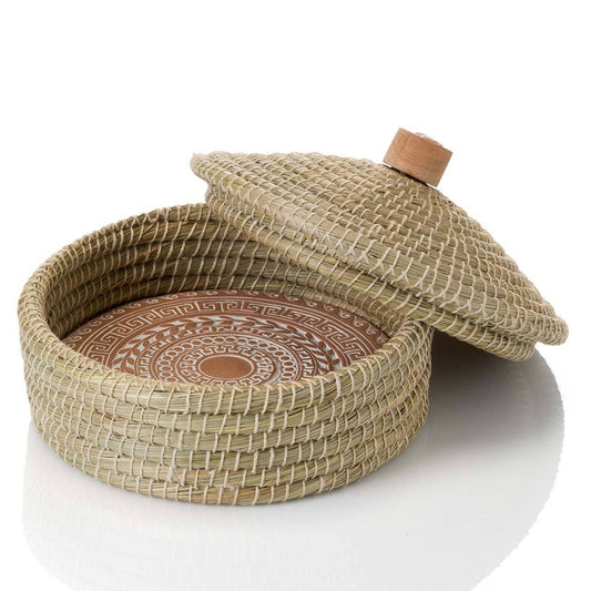 SERRV International - Ancient Wave Lidded Breadwarmer