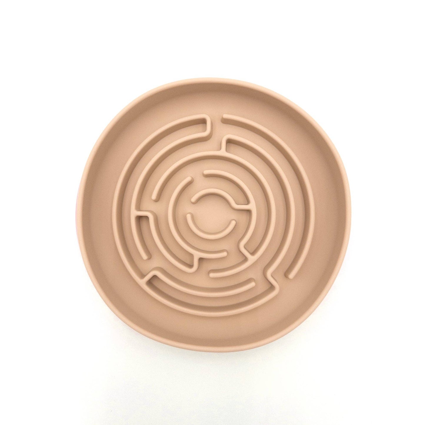 Green Waves Co. - Slow Feeder Dog Bowl with Suction Base
