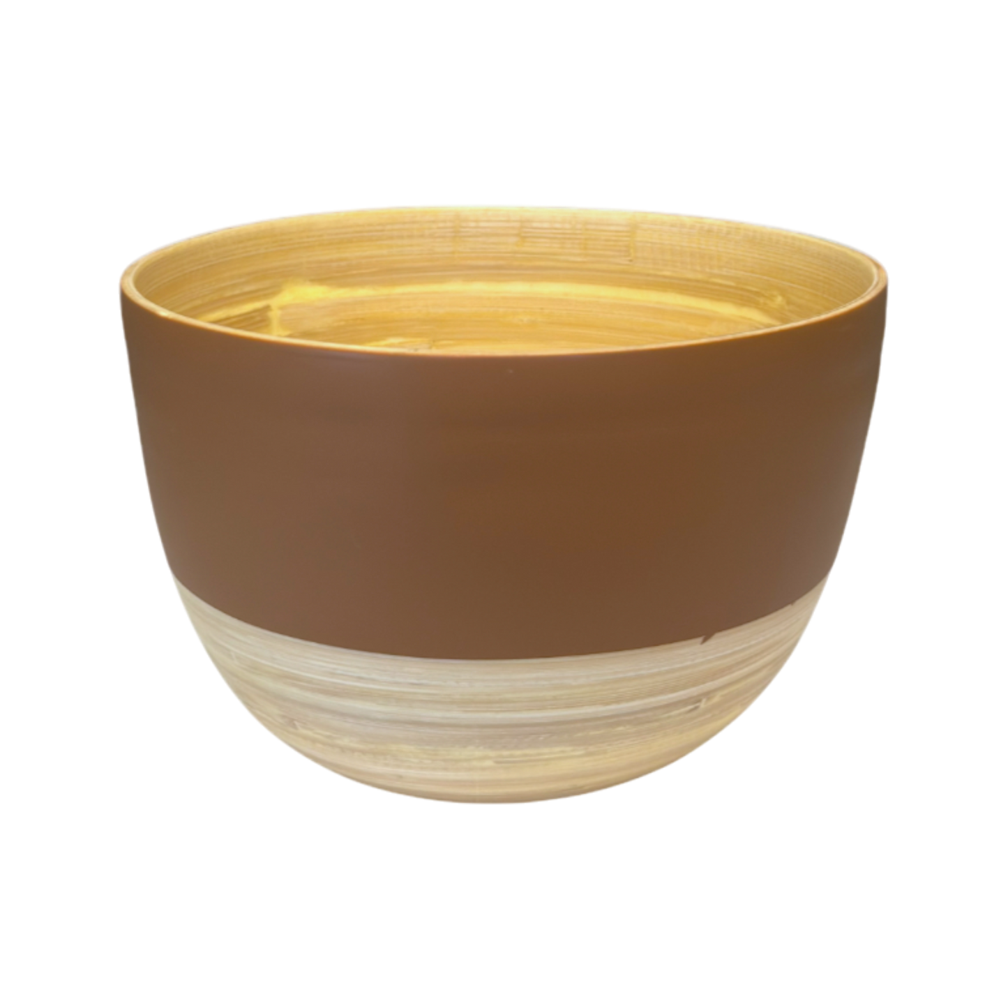Matte Bamboo Mixing Bowl