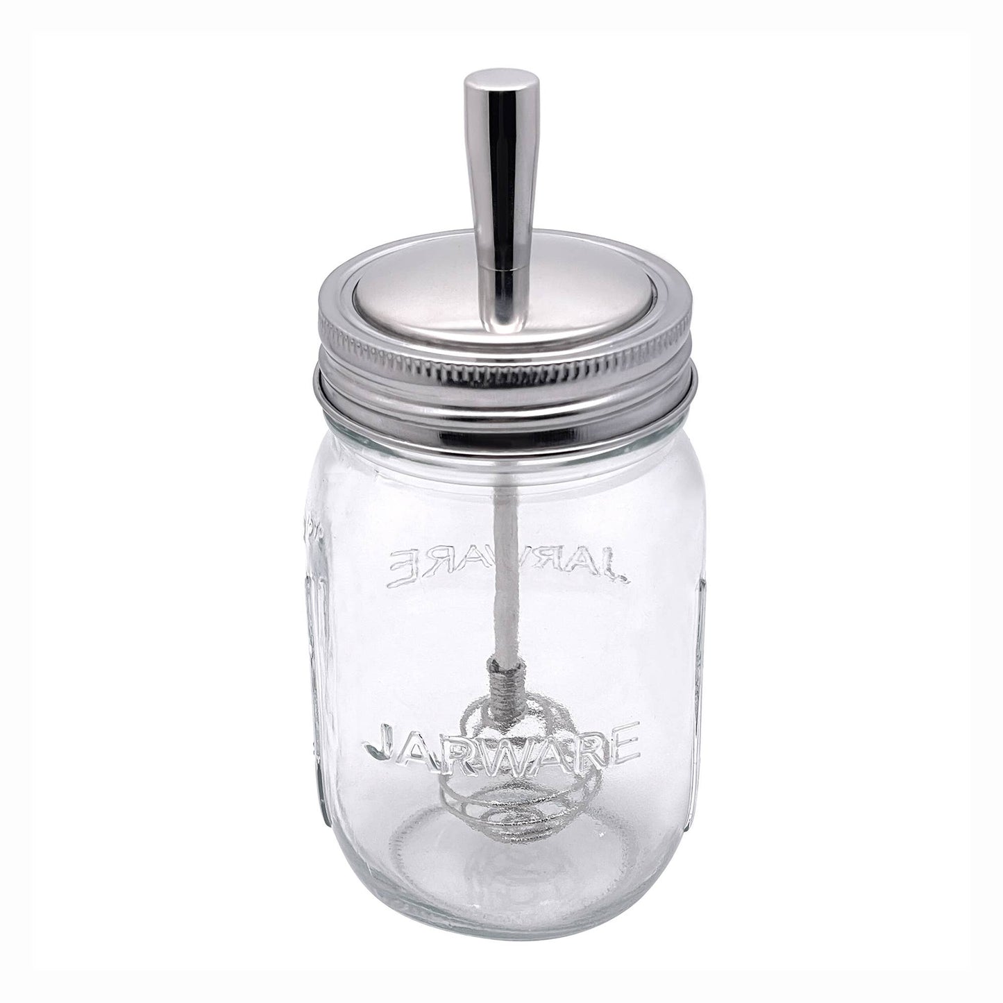 Fox Run Brands - Jarware Mason Jar and Honey Dipper Lid