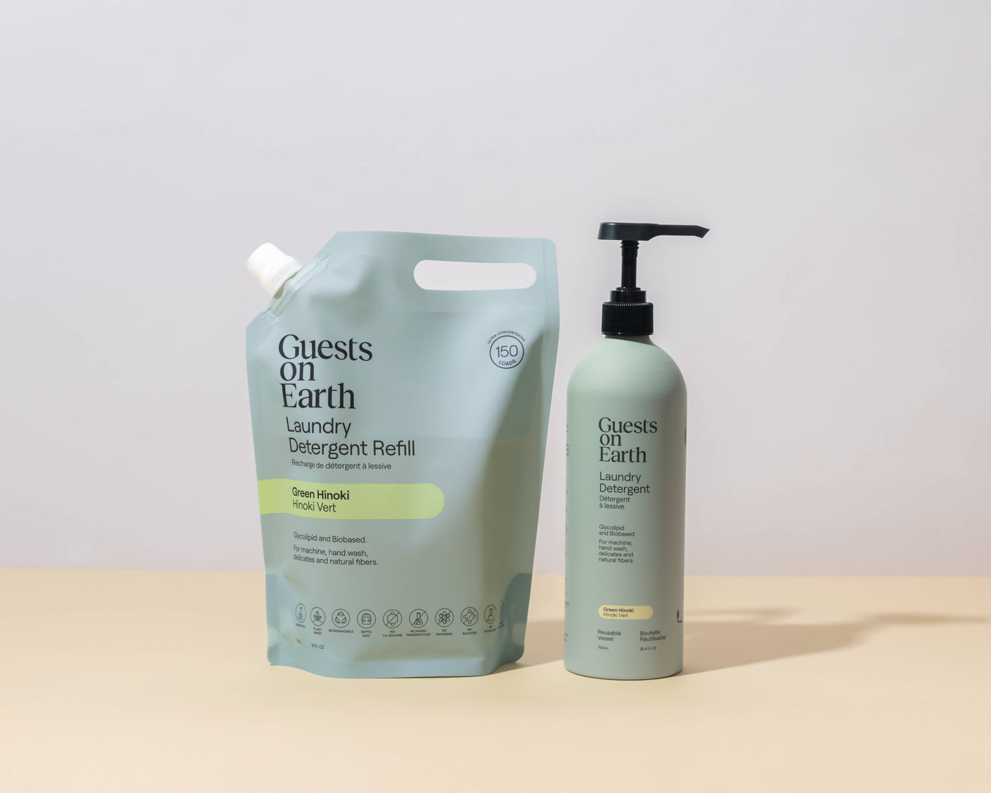 Laundry Detergent Green Hinoki | Natural Fabric Care