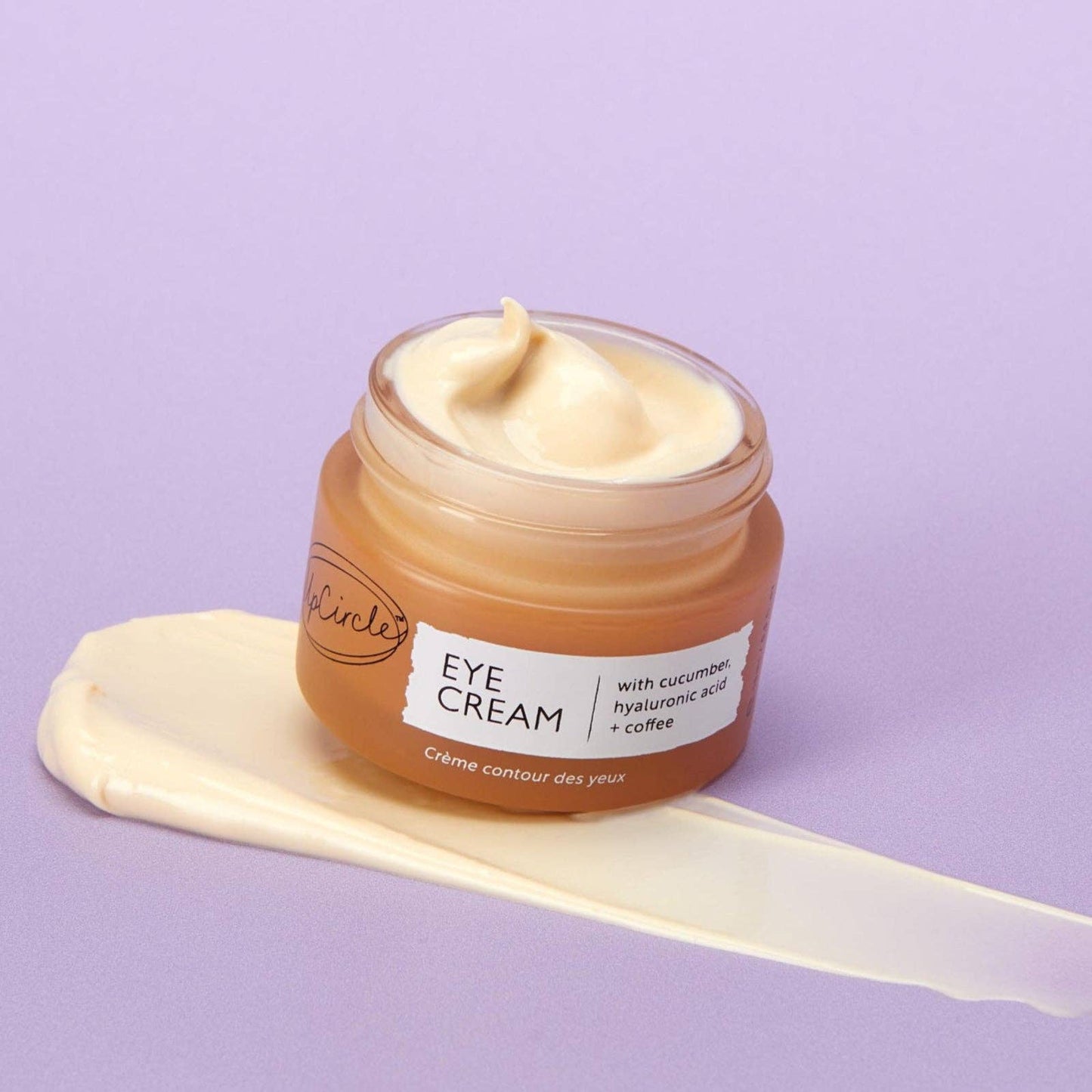 Eye Cream with Cucumber, Hyaluronic Acid + Coffee