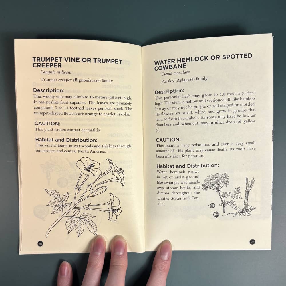 Microcosm Publishing & Distribution - Poisonous Plants & How to Spot Them (Zine)