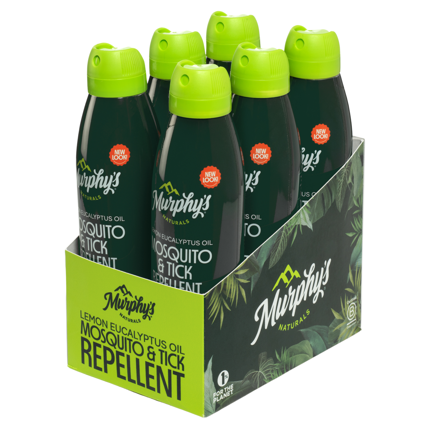 Murphy's Naturals - Mosquito & Tick Repellent Mist (6oz) - Display of 6