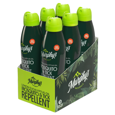 Murphy's Naturals - Mosquito & Tick Repellent Mist (6oz) - Display of 6