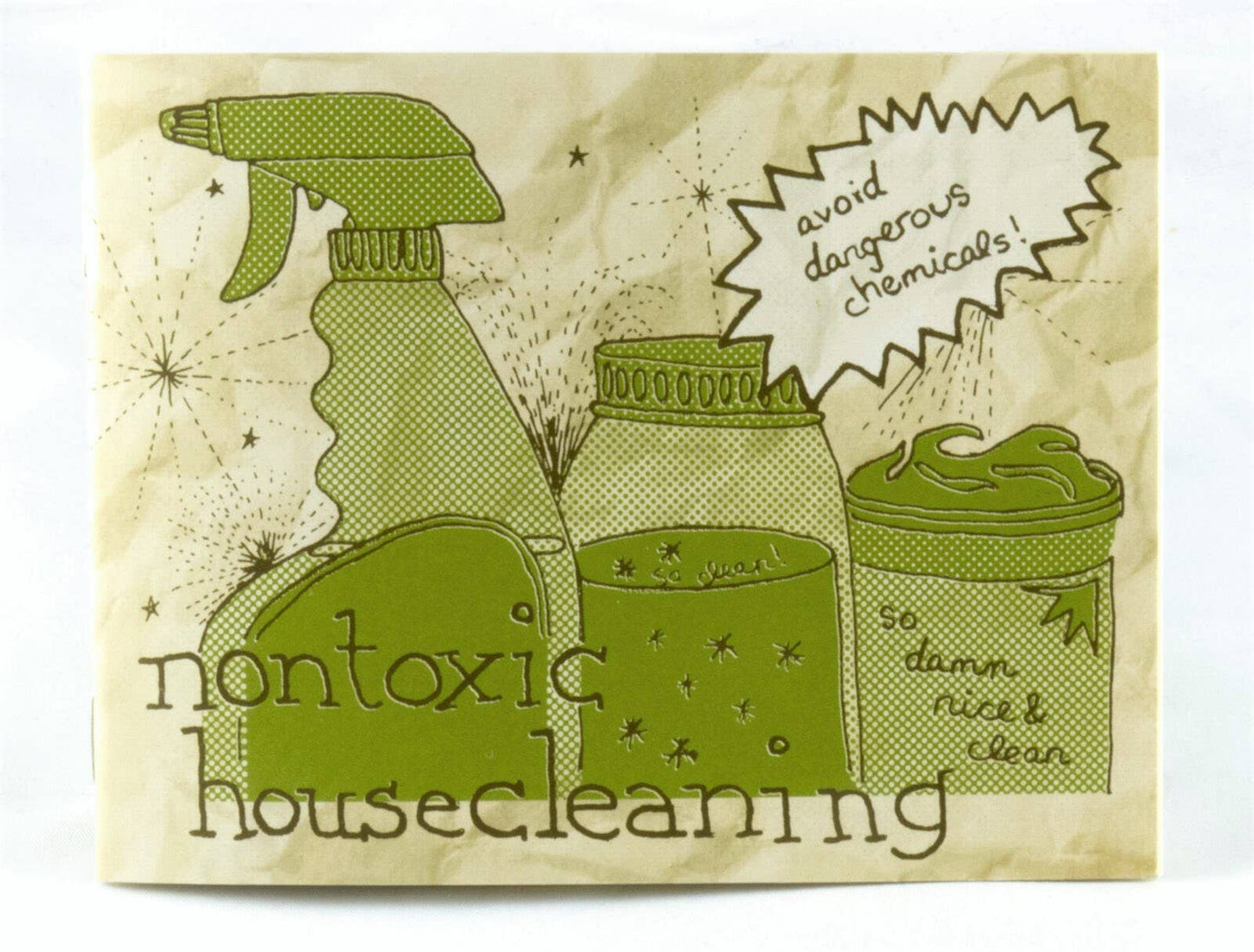 Microcosm Publishing & Distribution - Nontoxic Housecleaning (Zine)