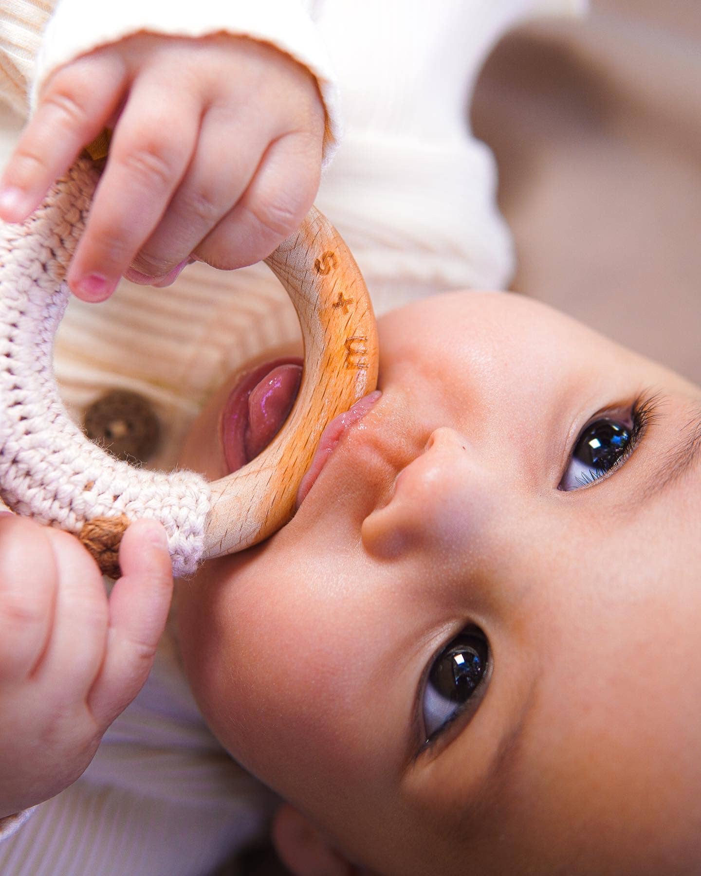 Marlowe and Sage LLC - Deer Hand Crochet Rattle