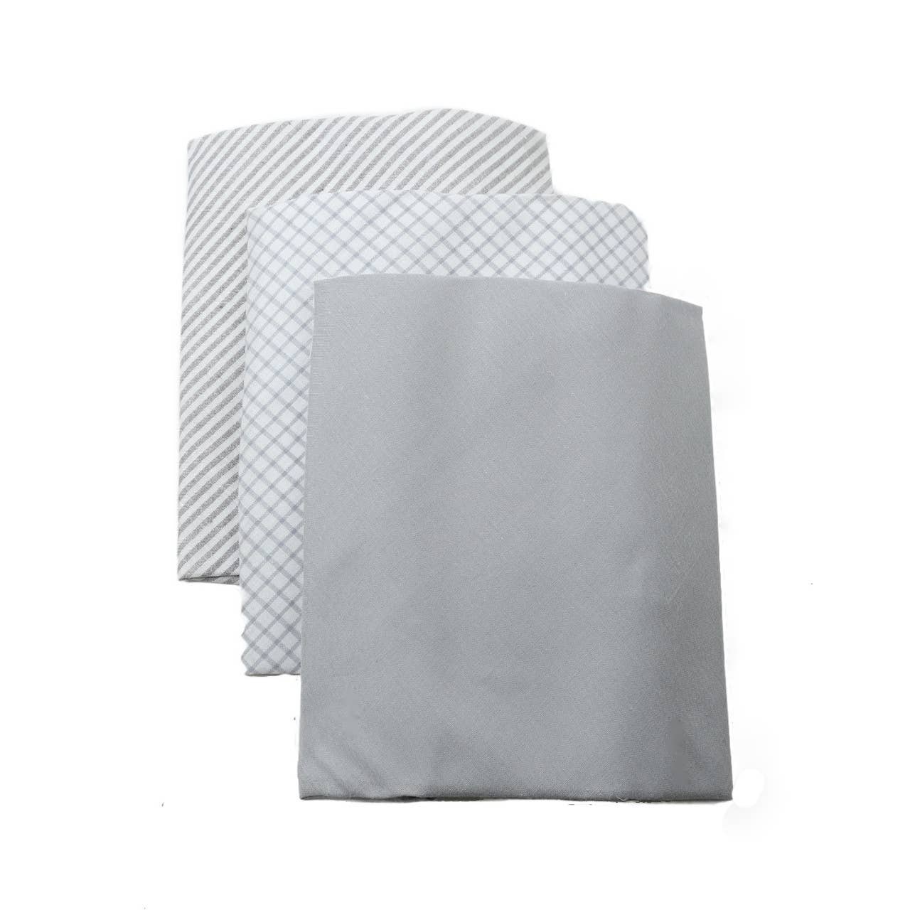 Men's Boxed Fancy Cotton Handkerchiefs 3pcs Set