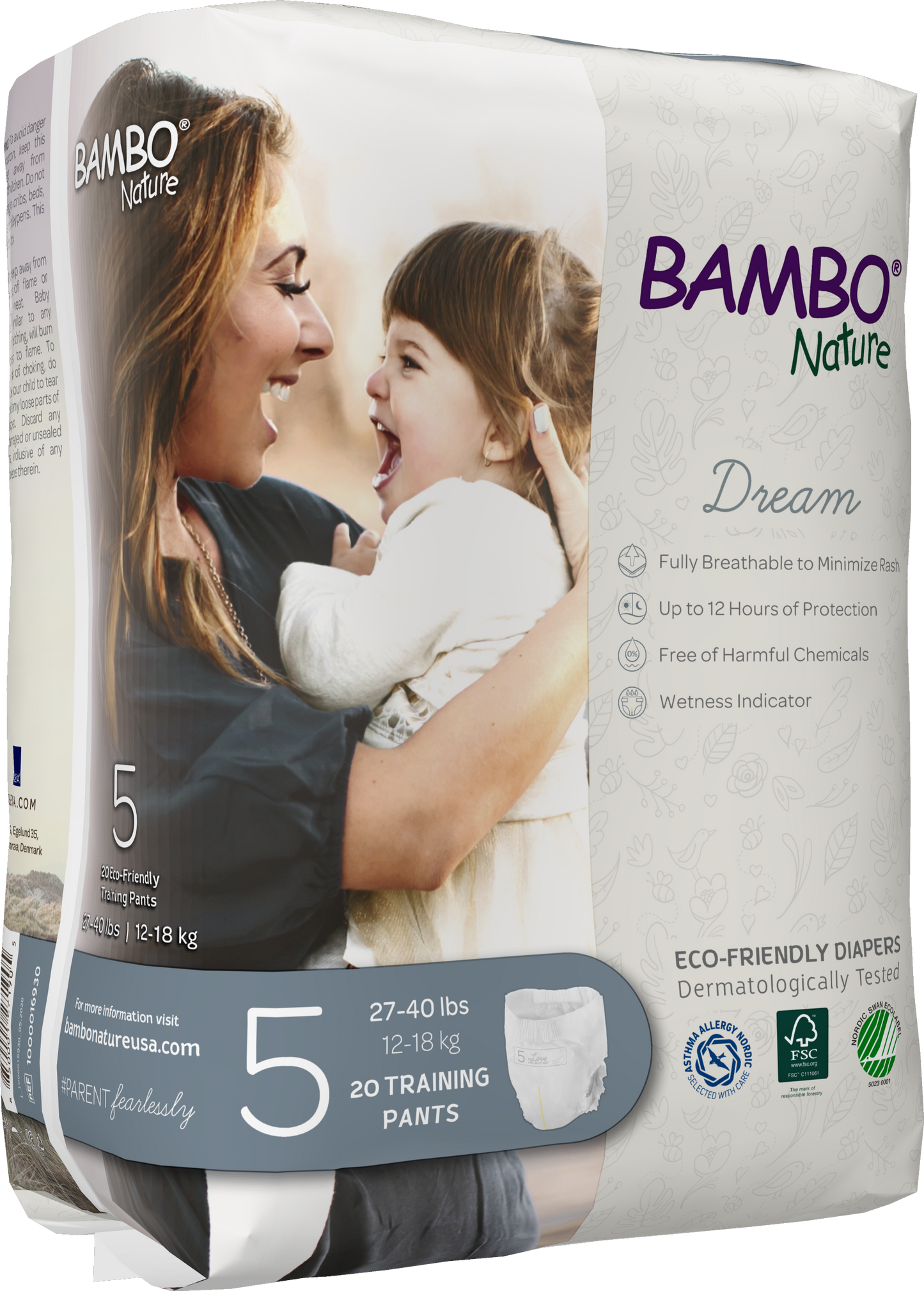Bambo Nature USA - Bambo Nature Training Pants Size 5
