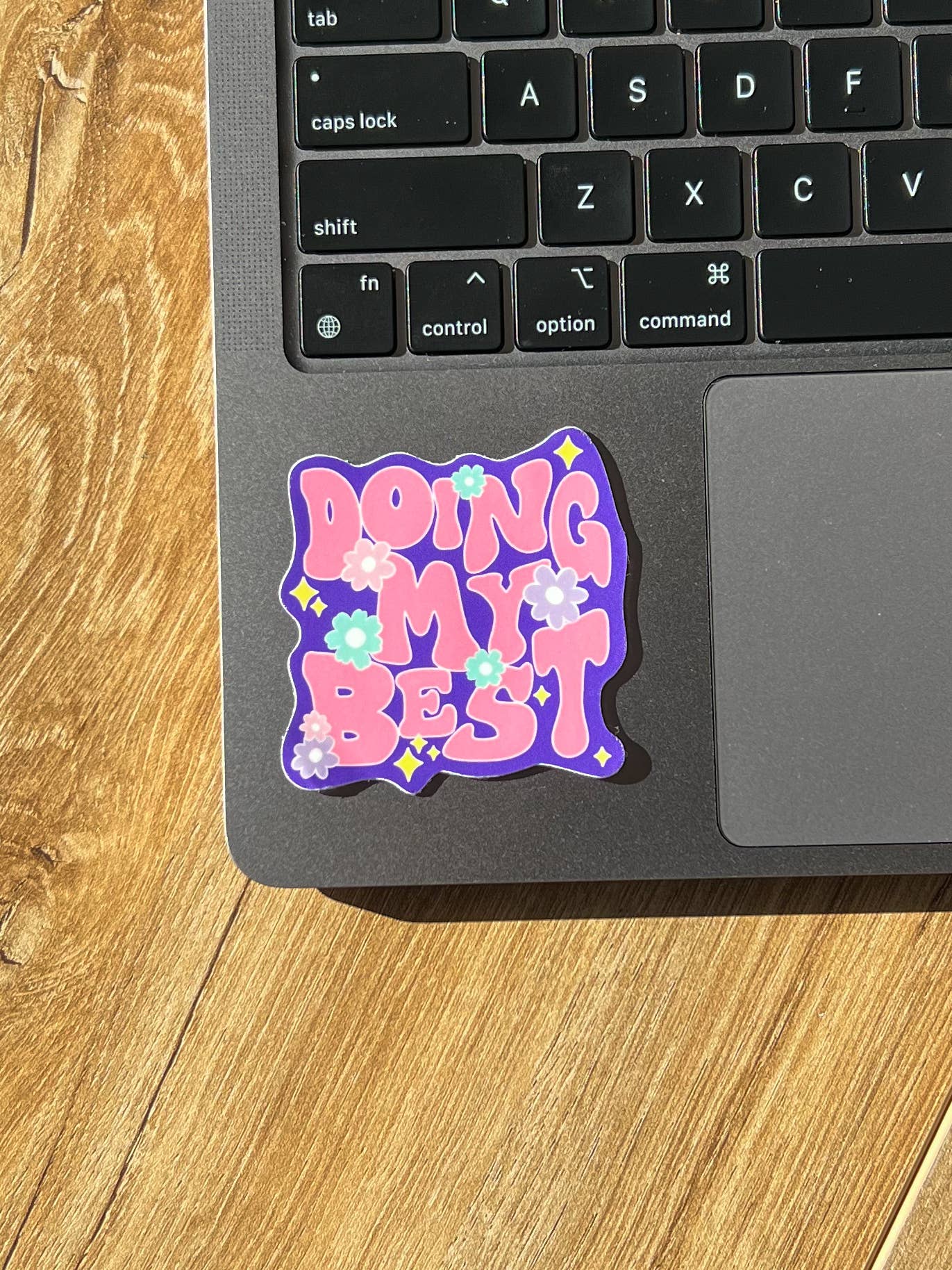 Uplifter Sticker - Doing my best purple sticker