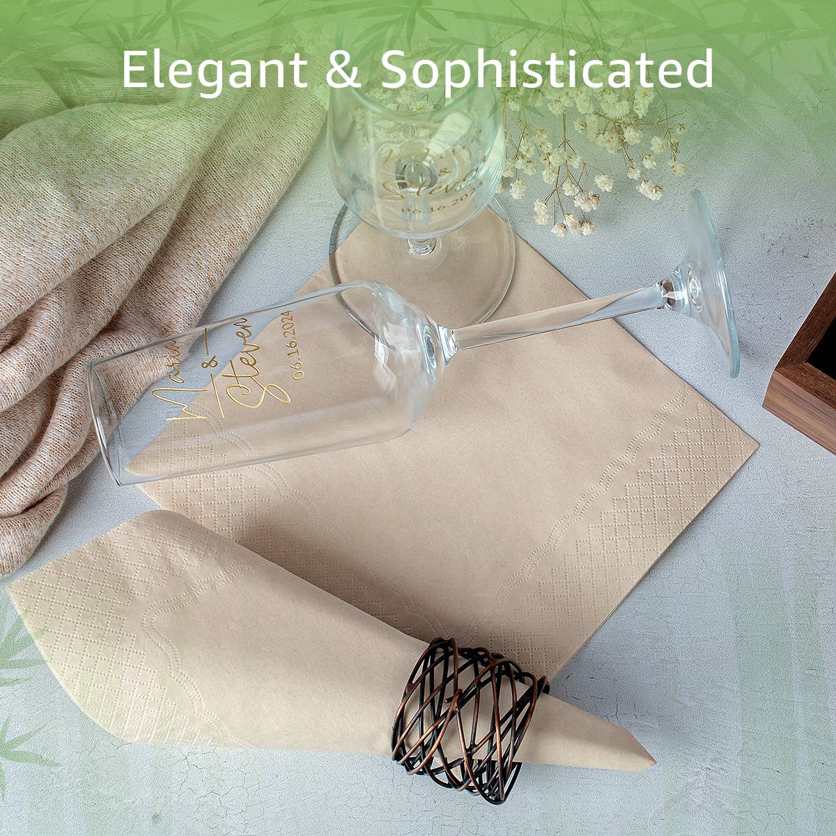 Ibambo Bamboo Everyday Napkins - 50 Pack - 2 Ply