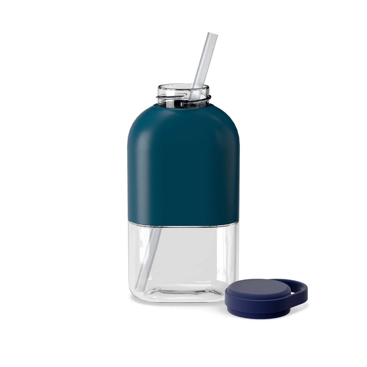 Slim Water Bottle 12oz -Blue Abyss/Midnight Blue