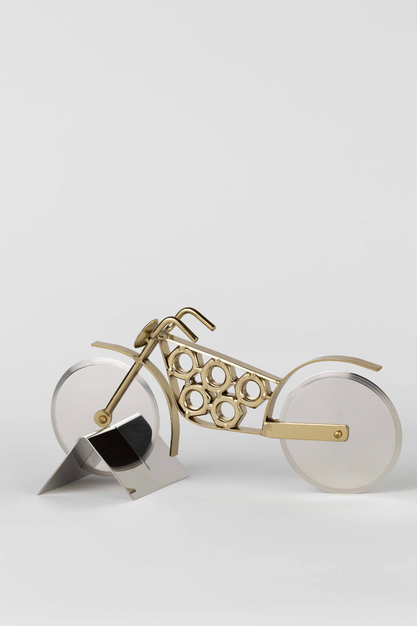 Ten Thousand Villages - Motorcycle Pizza Cutter