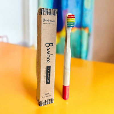 Bamboo Kids Toothbrush | Rainbow | Earth Day Bestseller