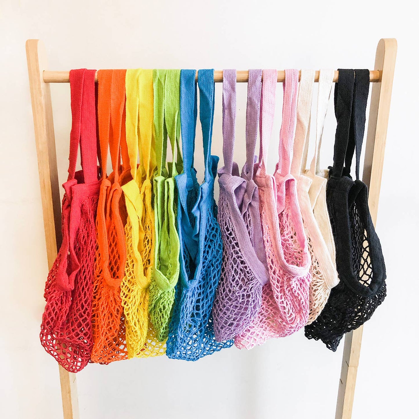 Organic Cotton String Bags (9 Colors) - Simple Ecology