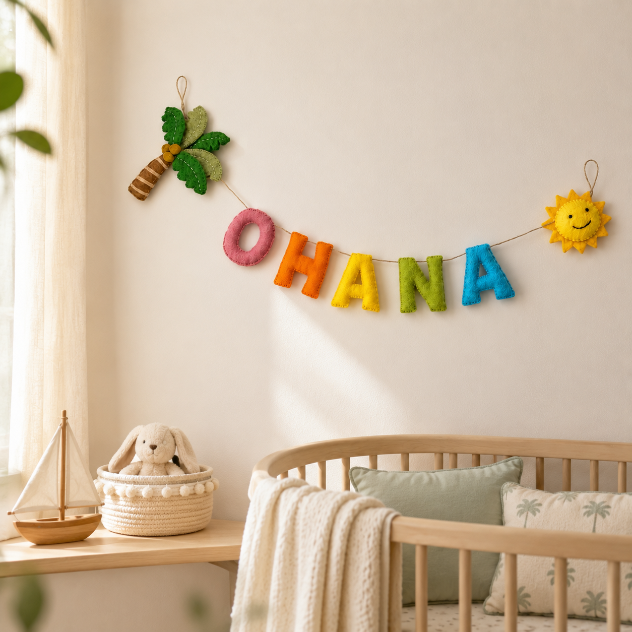 Felt Garland - OHANA