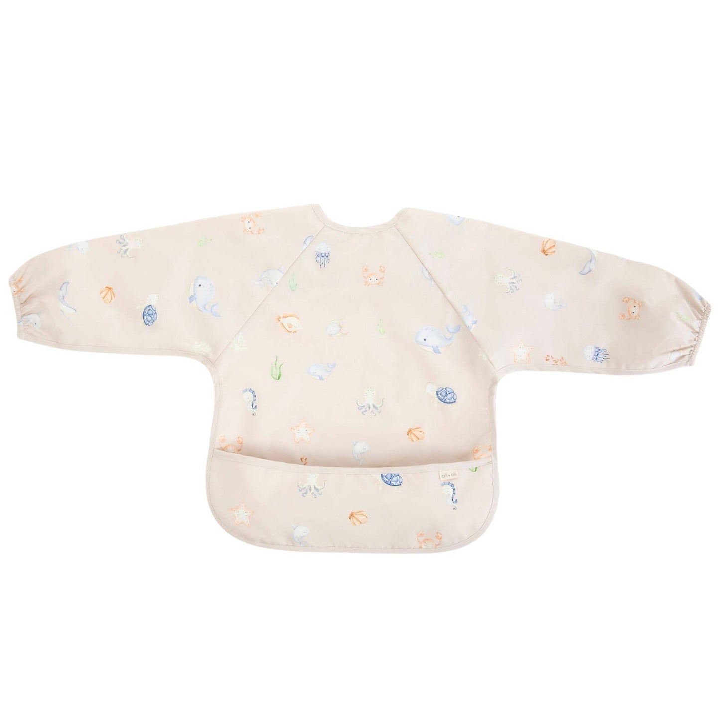 Ali+Oli - Smock Bib for Baby & Toddler Long Sleeve (Undersea)