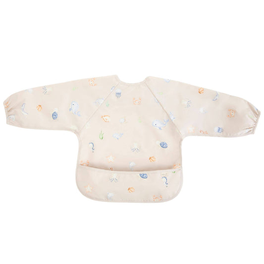 Ali+Oli - Smock Bib for Baby & Toddler Long Sleeve (Undersea)