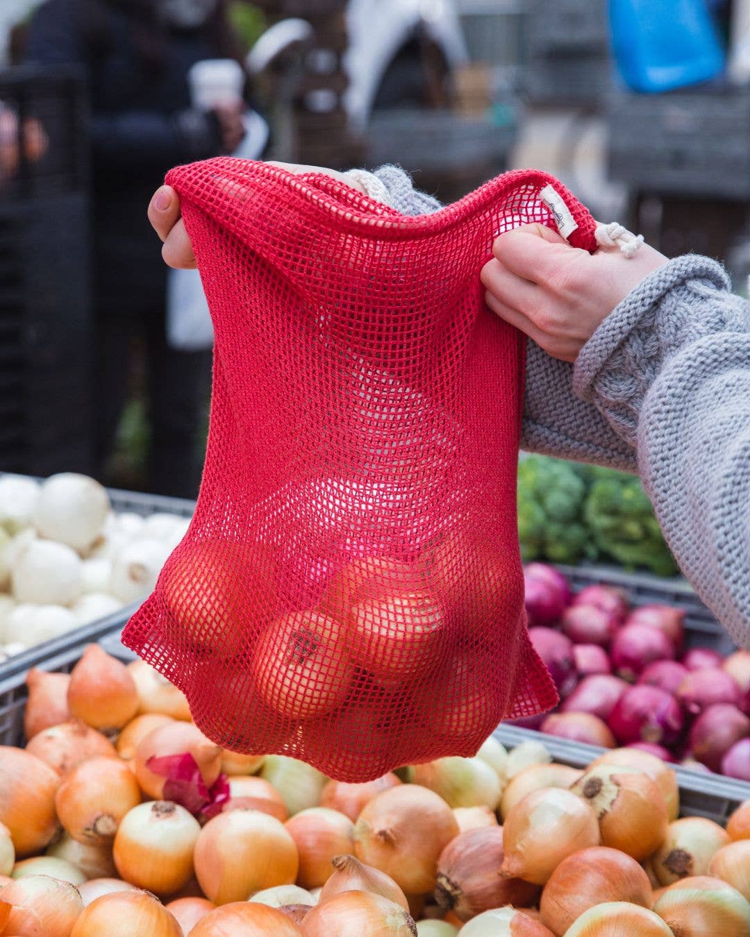 ECOBAGS - Organic Cotton Mesh Reusable Produce Bag - Retired Label