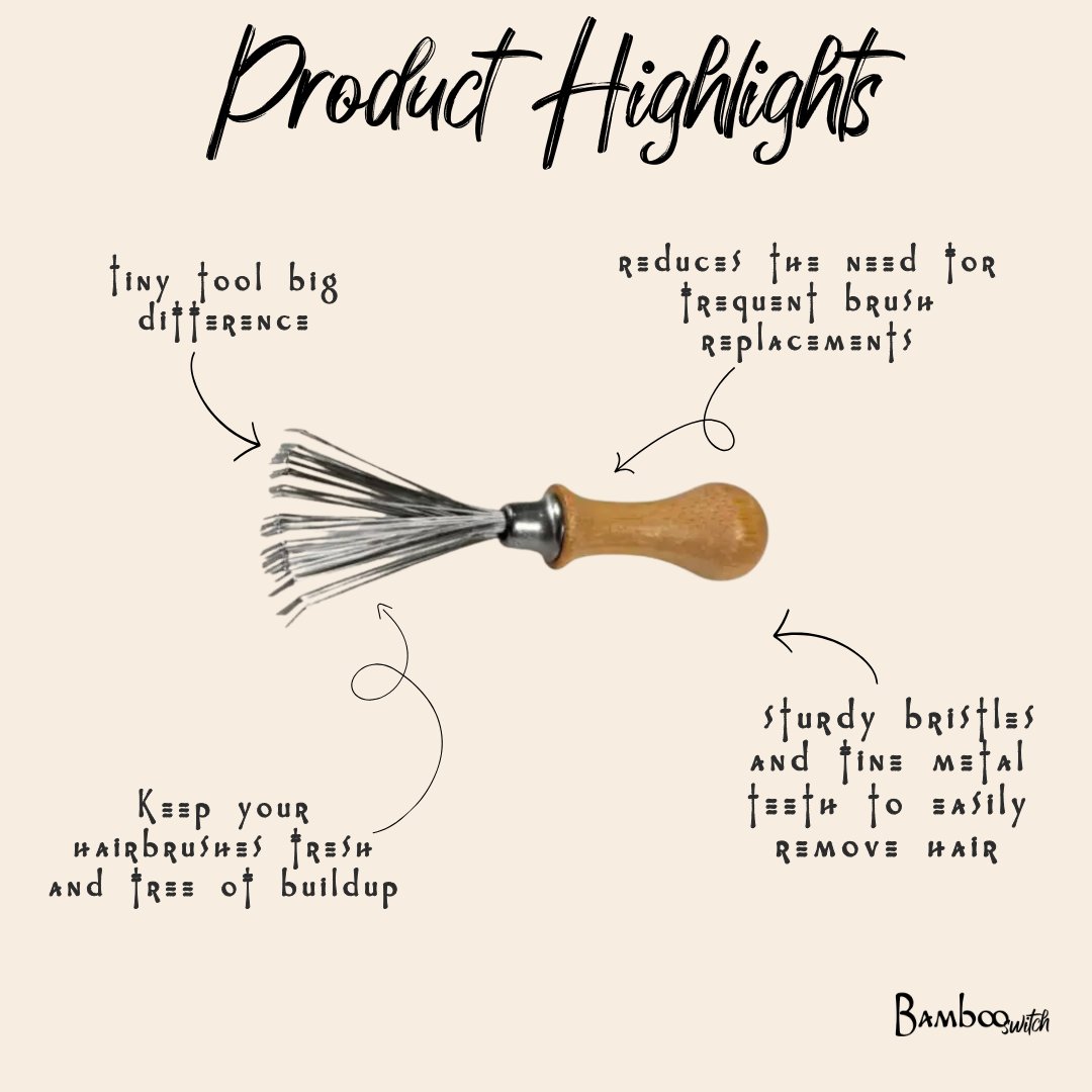 Hairbrush Cleaning Tool