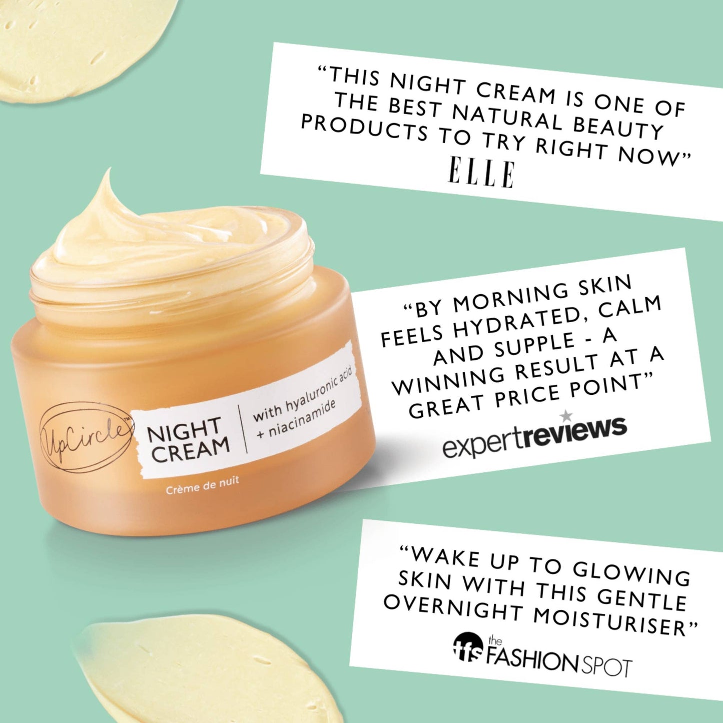 Anti-Ageing Night Cream with Hyaluronic Acid + Niacinamide