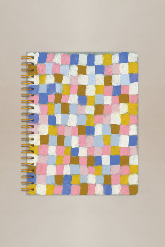 Pastel Weave Seedlings Big Ass 8.5" x 11" Notebook
