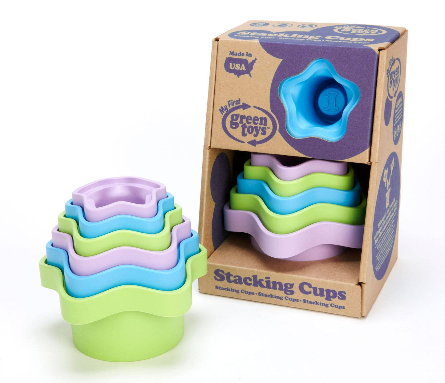 Green Toys - Stacking Cups