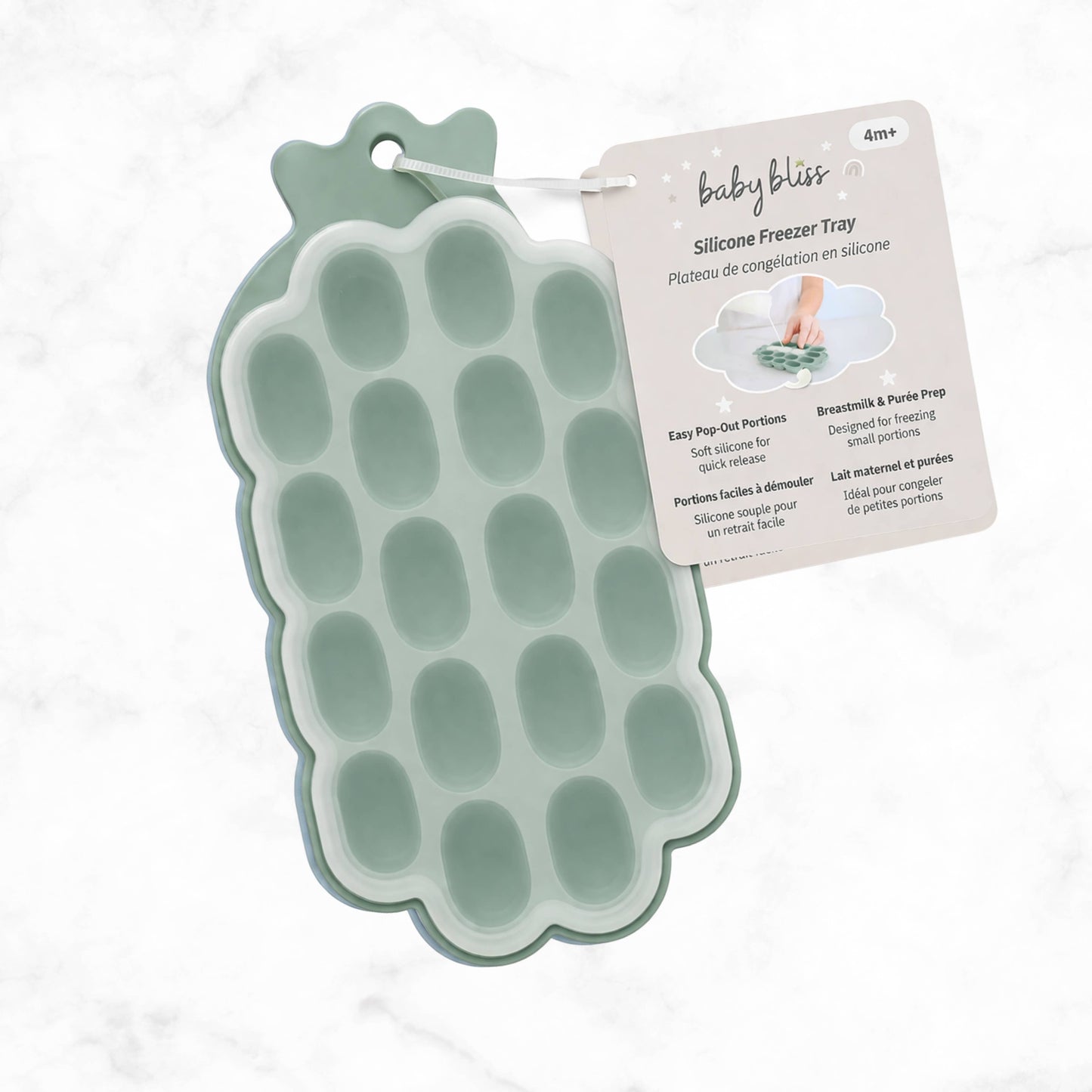 Silicone Freezer Tray for Baby Food