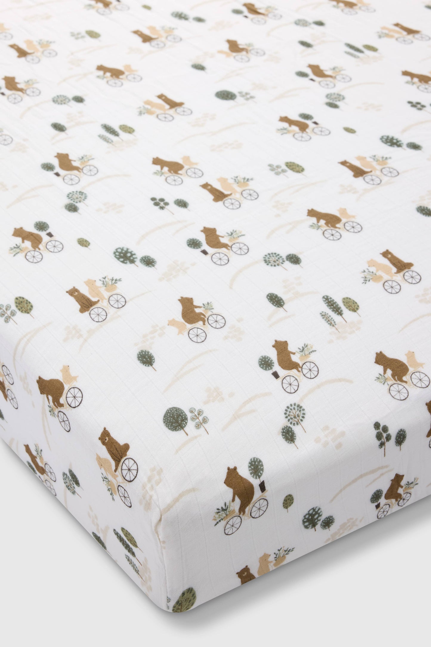Muslin Fitted Crib Sheet