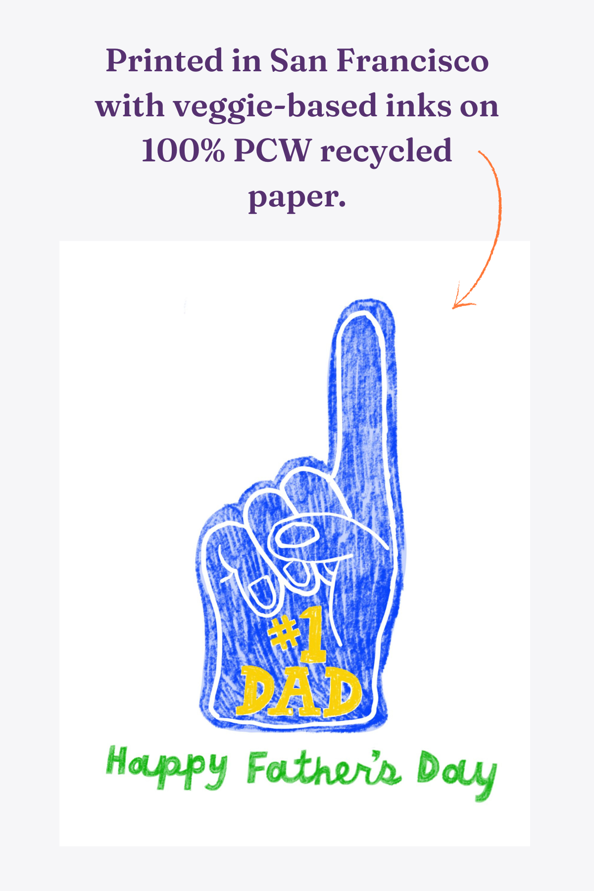 Banana Rainbow Risograph Card | Encouragement Card