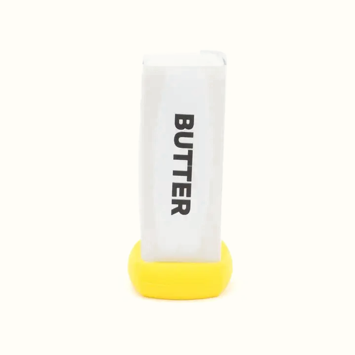 Food Huggers - Reusable Silicone Butter Saver – Yellow
