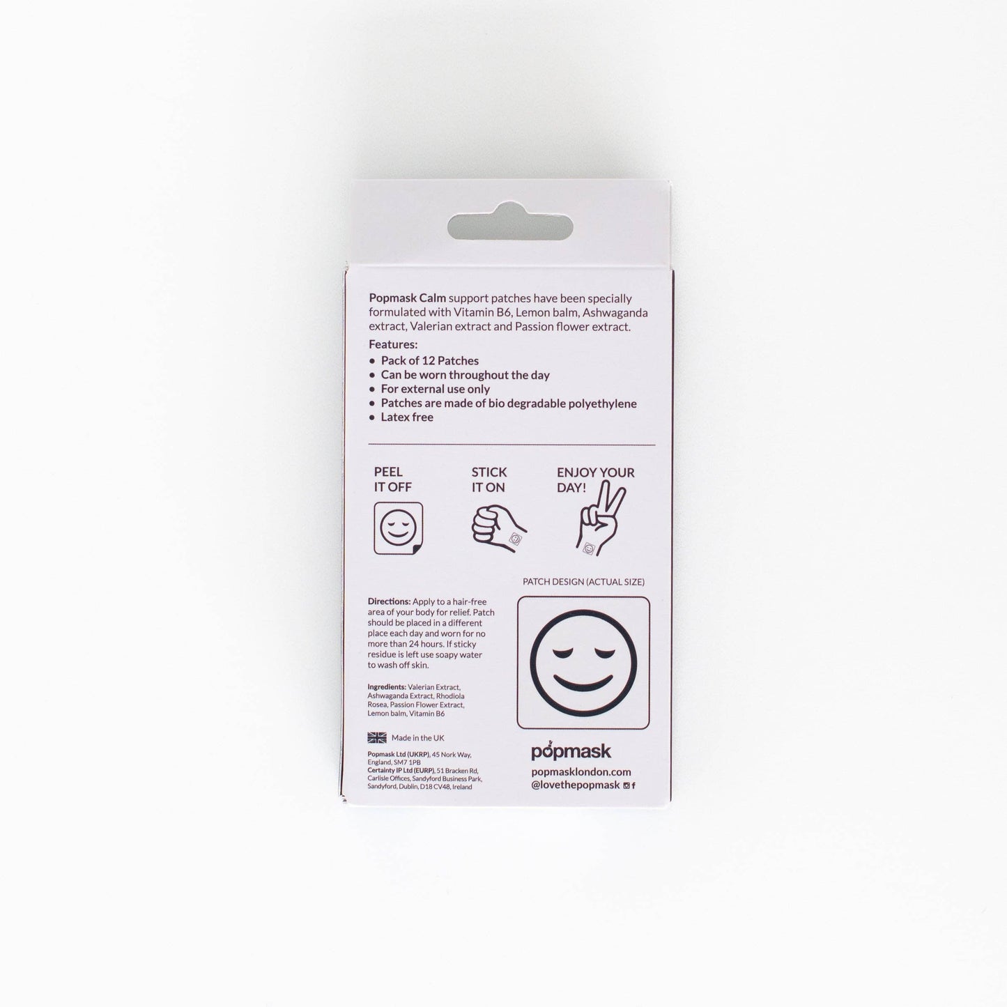 Calm Supporting Vitamin Patches