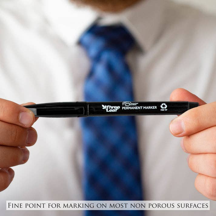Permanent Marker 4 Ct., Fine Tip