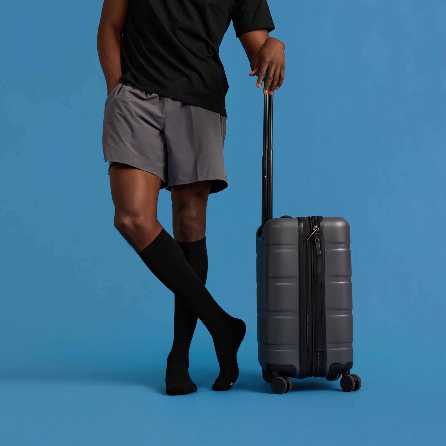 Conscious Step - Compression Socks that Protect Oceans | Black