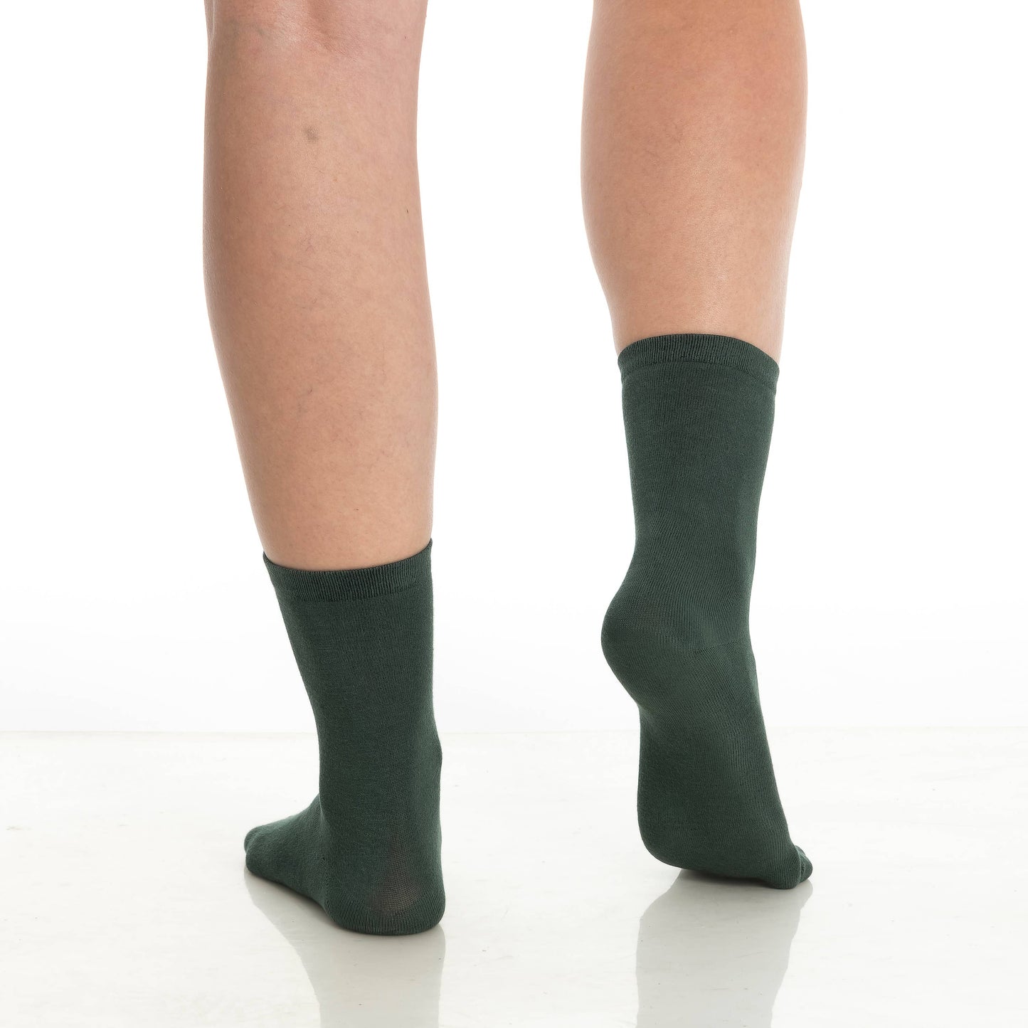 Womens Bamboo Crew Socks-Super Soft, Odor Free 3-Pack