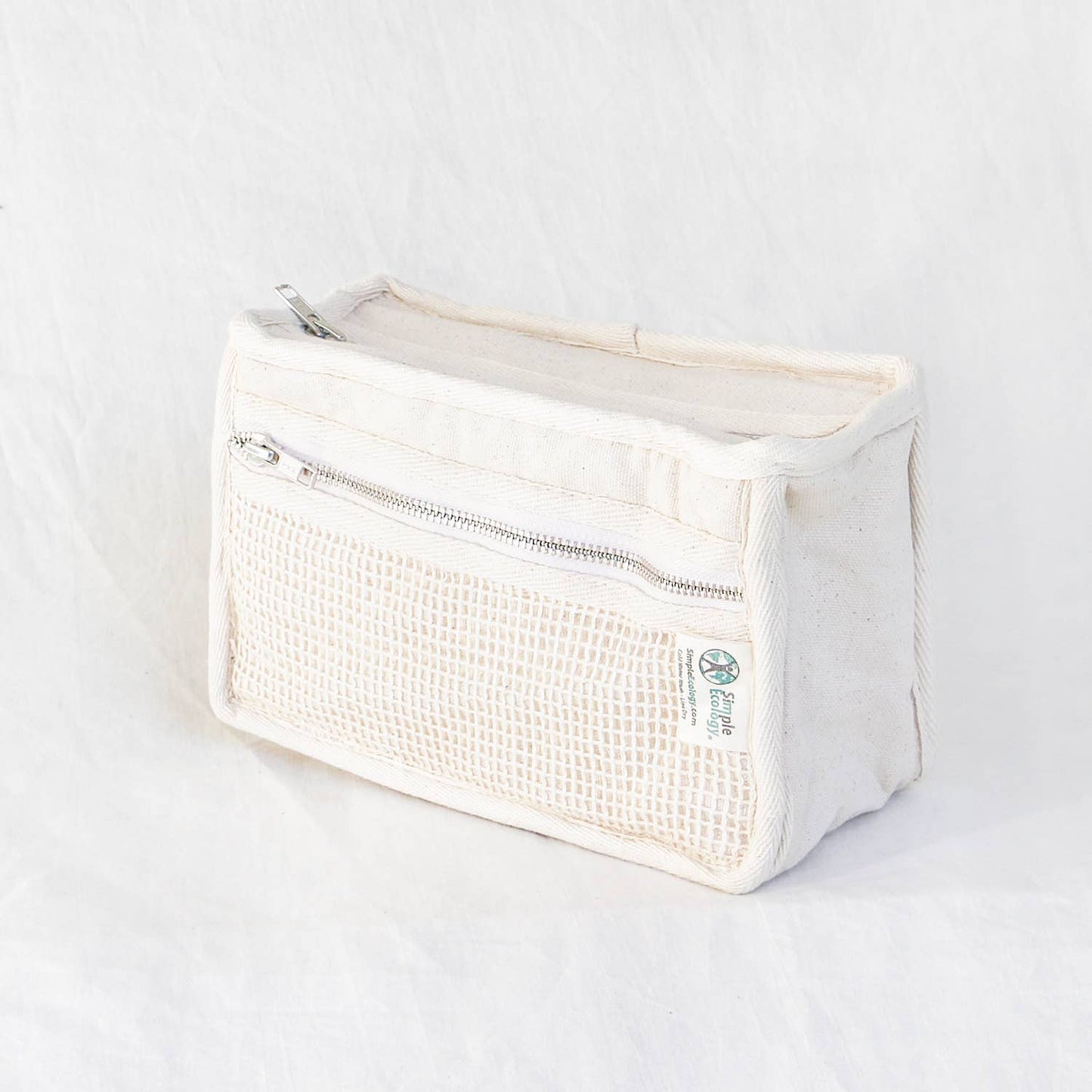 Organic Cotton Padded Toiletry Bag - Simple Ecology