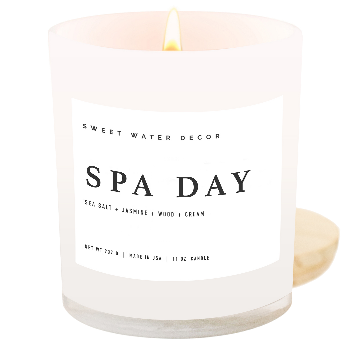 Sweet Water Decor - Spa Day 11 oz Soy Candle - Home Decor & Gifts