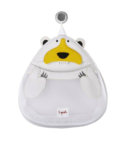 3 Sprouts - Baby & Kids Bath Storage - Polar Bear